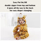 Qiaoniuniu Halloween Baby Tiger Costumes Toddler Outfit Infants Cosplay Romper 12-18 Months