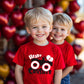 Little Boy Valentines Day Shirt Heart Crusher Monster Truck Graphic Vday Toddler Kids Heart Tops Size 7 Years