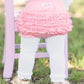 Rufflebutts Baby/Toddler Girls Baby Pink Knit Ruffle Nappy Cover - 2T/3T