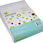 OsoCozy Bleached Birdseye Flat Cloth Diapers (6 Pack) - 27 x 27 Inches, One-Layer Flat Cloth Baby Nappies Made of Soft, Durable 