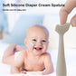 3-Pack Baby Diaper Cream Spatula - Rash Cream Applicator For Butt Paste - Brush For Newborn Essentials (B)