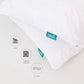 Toddler Pillowcase Protector 2 Pack, Waterproof Pillowcase Cover, Viscose Made From Bamboo Travel Pillow Case Cover With Zipper,