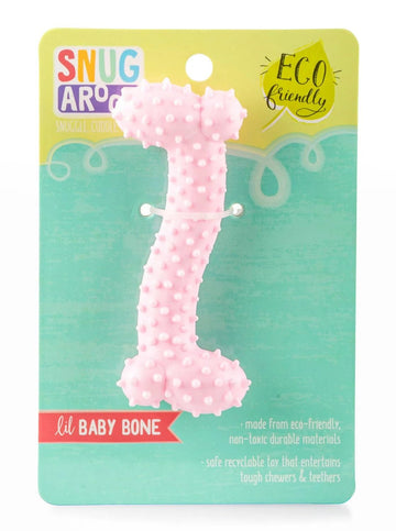 SnugArooz Lil Baby Bone, 4.25 Colors: Pink