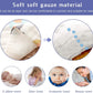 Maveek 9 Pack Toddlers Burp Cloths, 9.8'' X 9.8'' Baby Drool Bib Strong Absorbent Muslin Washcloths Handkerchief Saliva Wipes Fo