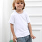 Cosland Toddler Plain Tshirts Baby Boy Shirt 3T, White