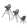 Boon Grub Adjustable Baby High Chair - Includes Dishwasher Safe Baby Seat - Baby Sitting Support For Mealtime - Convertible High