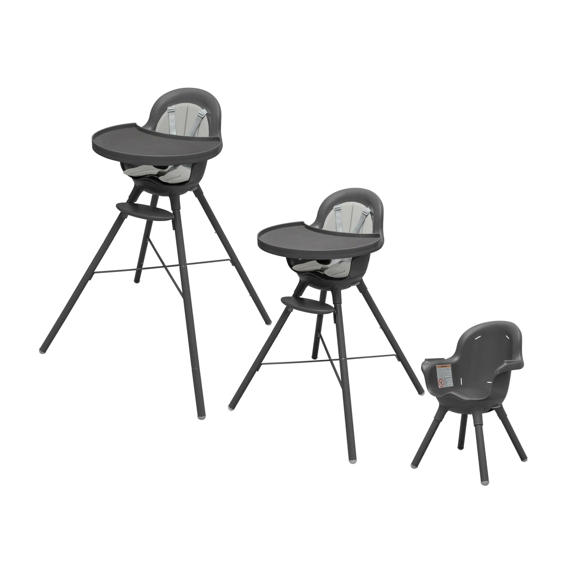 Boon Grub Adjustable Baby High Chair - Includes Dishwasher Safe Baby Seat - Baby Sitting Support For Mealtime - Convertible High