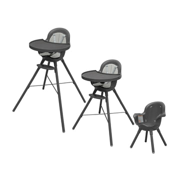 Boon Grub Adjustable Baby High Chair - Includes Dishwasher Safe Baby Seat - Baby Sitting Support For Mealtime - Convertible High