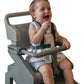 Baby Buddy Deluxe Safety Harness, With Adjustable Tether And Chair Restraint Straps, For Ages 9 Months To 4 Years, Black, 4 Piec
