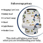 Baby Carseat Cover With Beanie, Adventure Mountain Infant Carseat Canopy For Boys Girls, Nursing Cover Breastfeeding Scarf For M