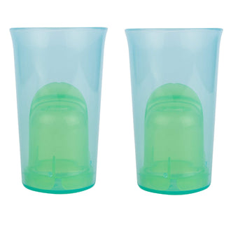 The First Years My First Open Cup - 2 Cups In 1 - Open Baby Cup With Removable Spill Control Insert - Training Cups For Transiti