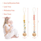 Misslili Pacifier Clips, 2Pcs Silicone Soother Clips, Bpa Free Pacifier Clip Pacifier Holder For Newborn Baby Boy Girl Gifts, Pr