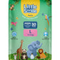Little Smile Baby Diapers Pant Style | Large (L) Size | Ideal For 914 Kgs Baby | 30 Count Odorless And Antibacterial Layer Wit