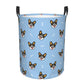 Pevtufa Corgi Dog Foldable Laundry Basket Organizer,Fabric Clothes Toy Storage Basket Nursery Hamper Storage Bin For Household B