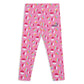 PUMA Girls, ESS+ SUMMER CAMP Leggings, Fast Pink, 110, (67927928)