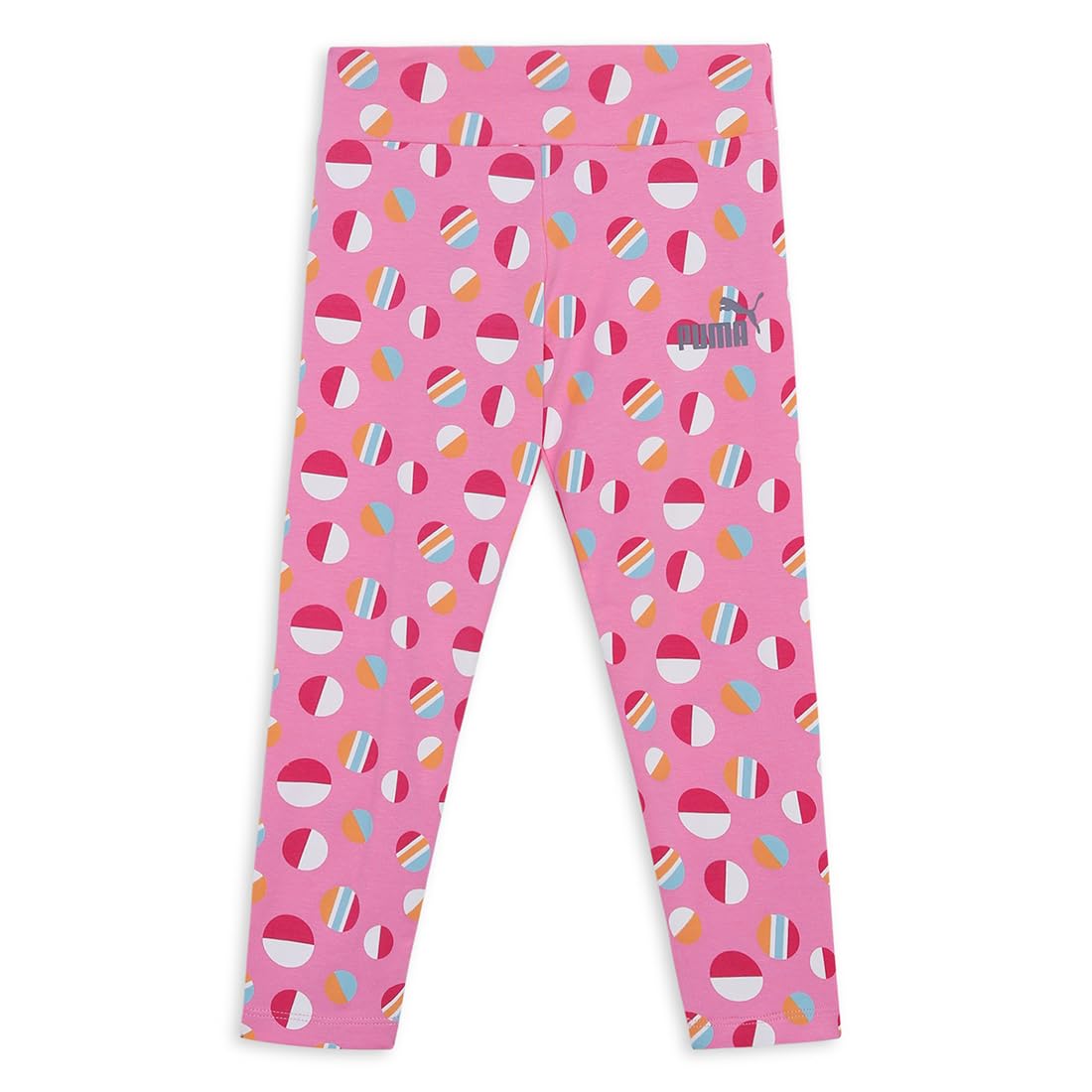 PUMA Girls, ESS+ SUMMER CAMP Leggings, Fast Pink, 110, (67927928)