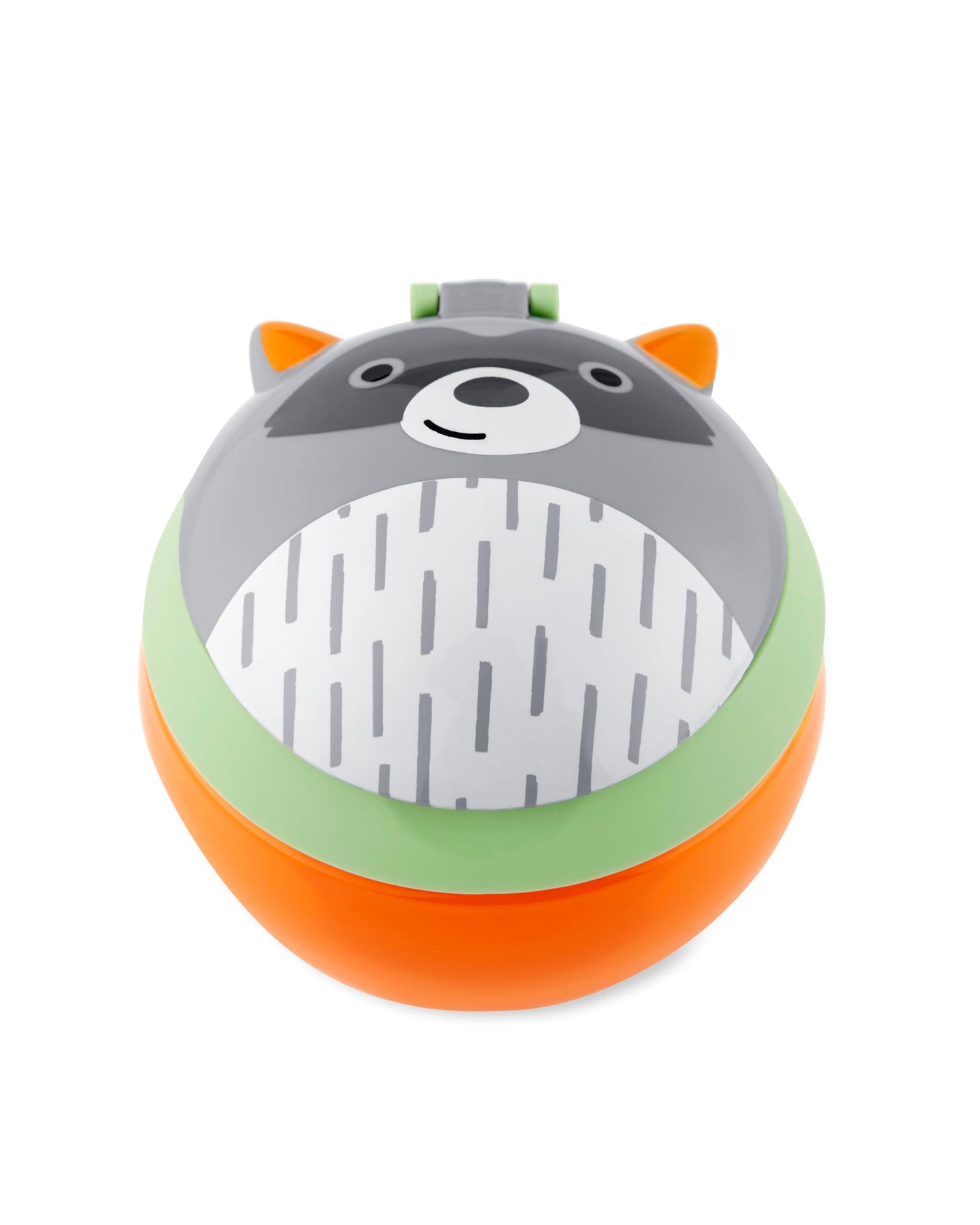 Skip Hop Baby Snack Container, Mealtime Snack Cup, Raccoon