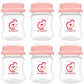 Nenesupply Storage Bottles Collection Bottles for Spectra S1 S2 Motif Luna Breast Pumps 6 pc 4.7oz 140ml With Collar and Sealing