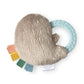 Itzy Ritzy - Ritzy Rattle Pal Plush Rattle Pal with Teether, Sloth, (PRT8317)