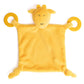 Baby Teether & Plush Lovey by Bella Tunno, Silicone Teether with Animal Snuggle Toy & Sensory Rattle, Teething Relief for Babies