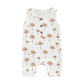 Ciycuit Baby Boy Sleeveless Romper Newborn 0 3 6 9 12 Months Summer Clothes White 3-6 Months