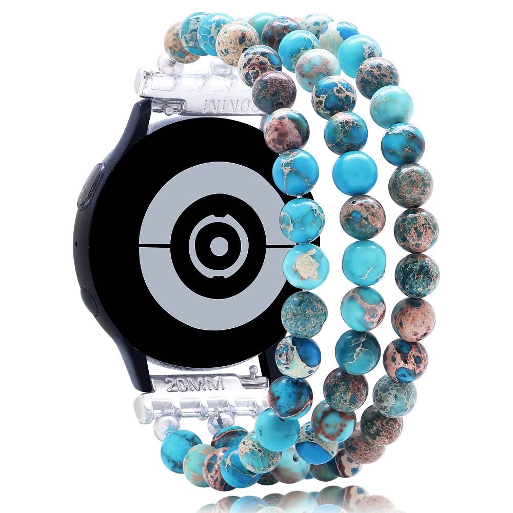 Kai Top Beaded Bracelet Compatible For Samsung Galaxy Watch 5 Bandwatch 4 Band 40Mm 44Mm, Galaxy Watch 5 Pro Bandwatch 4 Classic