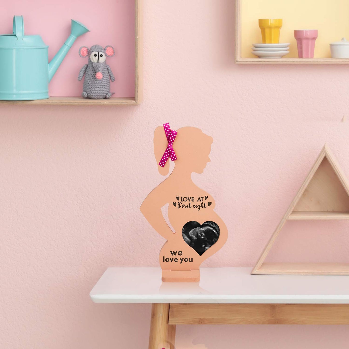 Sonogram Frames Gift For Pregnant Women Ultrasound Picture Frame Personalized Pregnancy Gifts For First Time Mom Expecting Paren