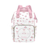 Personalized Baby Diaper Bag Backpack for Women, Custom Name Nursing Mommy Daypack, Diaper Bag for Girls Boys, New Mom Gifts (Sw