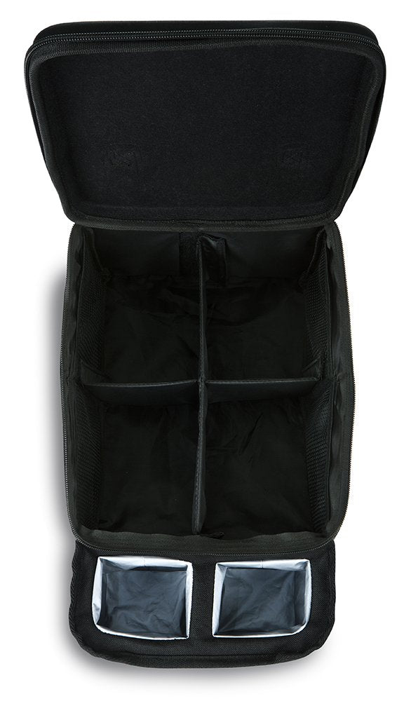 Britax Car Seat Organizer Caddy With Insulated Cup Holders | Crash Tested + 8 Mesh Pockets + Removable Center Dividers + Zipper
