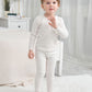 Enfants Ch  Ris Neutral Toddler Pajamas For Girl Boy Pajamas 24 Month Beige Stripes