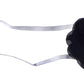Akinoskids Babygirl Newborn Black Elastic Soft Headband Embellished With Diamond Pearl.Kids Hair Accessory