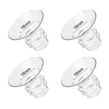 Gotocut Flange Inserts 16Mm 4Pcs Compatible With Elvie Medela Willow Go Bellababy Spectra 24Mm Flange/Shields Wearable Breast Pu