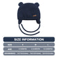 Duoyeree Kids Baby Hat Soft Warm Cable Knit Beanie Toddler Girl Fall Winter Hats Navy Blue