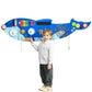 VEVOR Orca Activity Busy Board Wall, 12 Wall Activities Board, Montessori Sensory Wall Panel for Kids 3-12 Years, Sensory Wall A