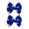 Koolgil 4.3-inch Glitter Sequins Bow Hair Clips Sparkly Cheer Barrettes Alligator Hairpins for Baby Girls, Kids, Teens and Women