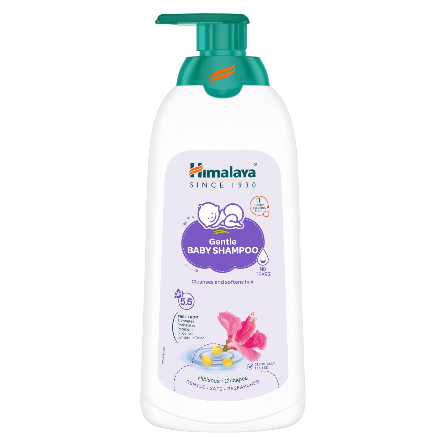 Himalaya Gentle Baby Shampoo 600Ml | No Tears Formula | Cleanses, Softens And Nourishes BabyS Hair