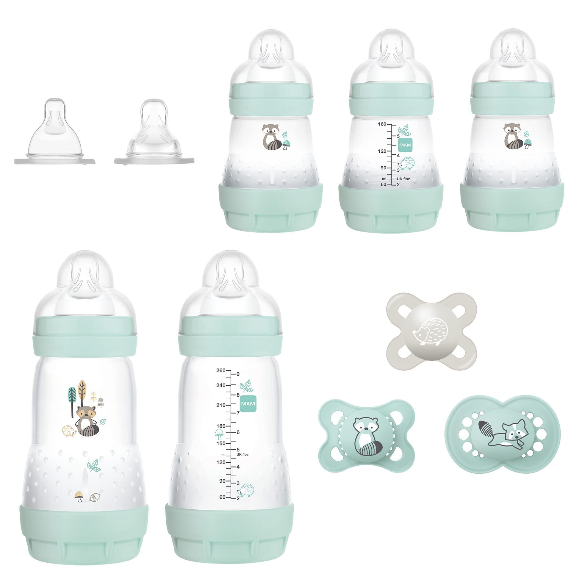 Mam Matte Essentials Gift Set, 10-Piece, Newborn, Boy