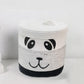 VELVET VIBE Kids Lid Baskets with Beautiful Characters  Rope Baskets for Baby Diaper, Stuffed Animal Storage (Dog)