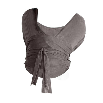 CALANDIS Baby Wrap Carrier for Newborn Infant Stretchy Easy to Wear Hands Free Slings Coffee L | Carriers Slings & Backpacks
