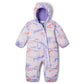 Columbia Baby Snuggly Bunny II Bunting, Snowdrift Highland/Paisley Purple, 18/24