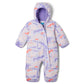 Columbia Baby Snuggly Bunny II Bunting, Snowdrift Highland/Paisley Purple, 3/6