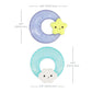 Infantino Shake & Soothe Water Teethers - Sensory Exploration and Teething Relief, Cloud and Star 2-Pack