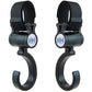 Pbnj Baby Stroller Hooks 2 Pack Organizer Clip Travel Purse Shopping Diaper Bags