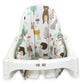 High Chair Cover for IKEA Antilop High Chair,Cotton Cover for Inflatable Cushion, Cushion Cover for High Chairs for Babies and T