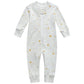 Owlivia Organic Cotton Baby Boy Girl Zip Up Sleep N Play, Footless, Long Sleeve(18-24 Months, Crocodile & Golden Star)