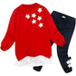 Bomdeals Adorable Cute Toddler Baby Girl Clothing 2Pcs Outfits(303,Red,110)