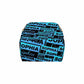 Personalized Name Diaper Backpack, Custom Blue & Black Name Diaper Bag Mummy Nursing Baby Bag Casual Travel Daypack Bag Fashion