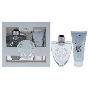 Dominatio Kit By Ng Perfume For Men - 2 Pc Gift Set 2.7Oz Edt Spray, 3.4Oz Shower Gel