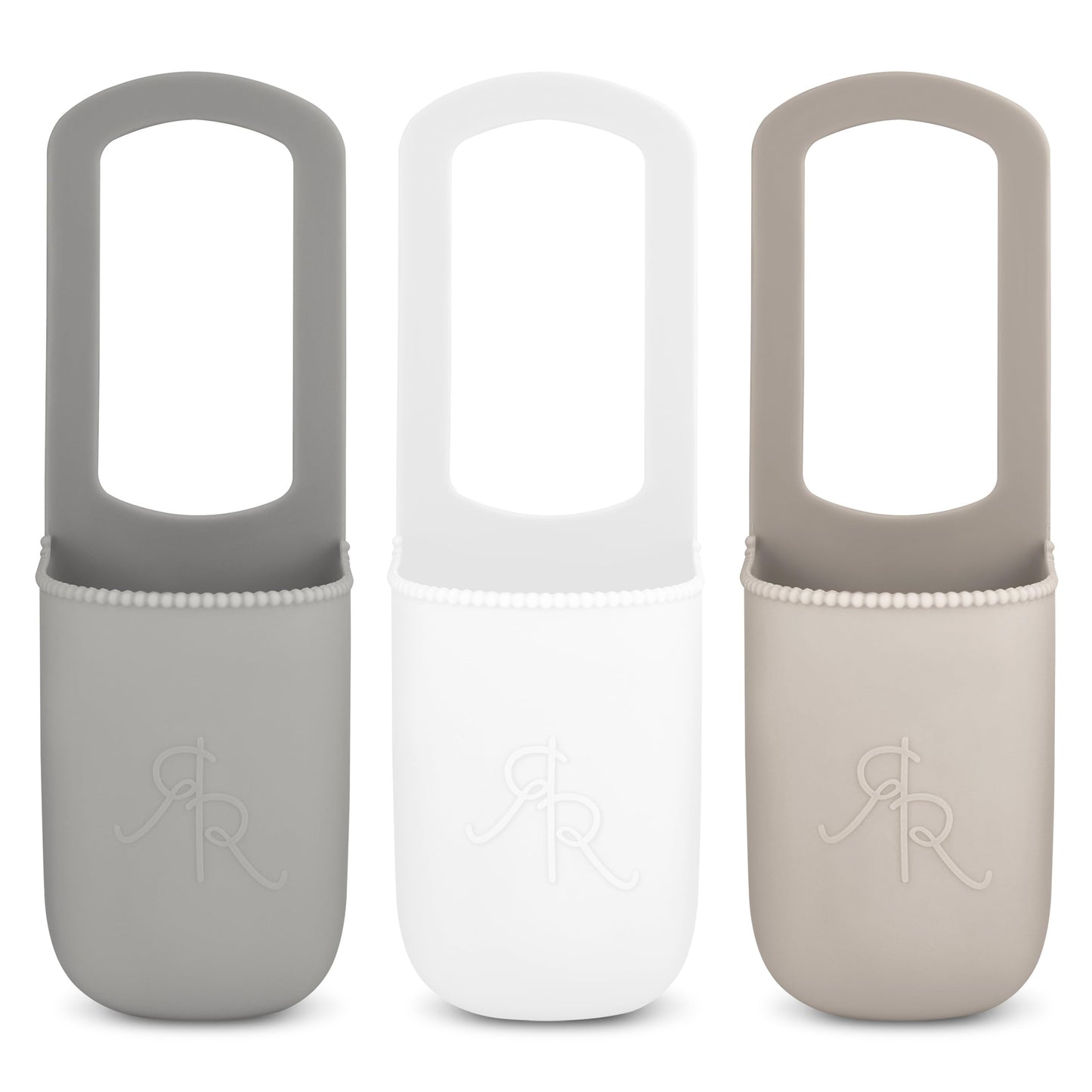 Ryan & Rose Cutie Holder Universal Stroller Cup Holder (Neutral (3 Pack))