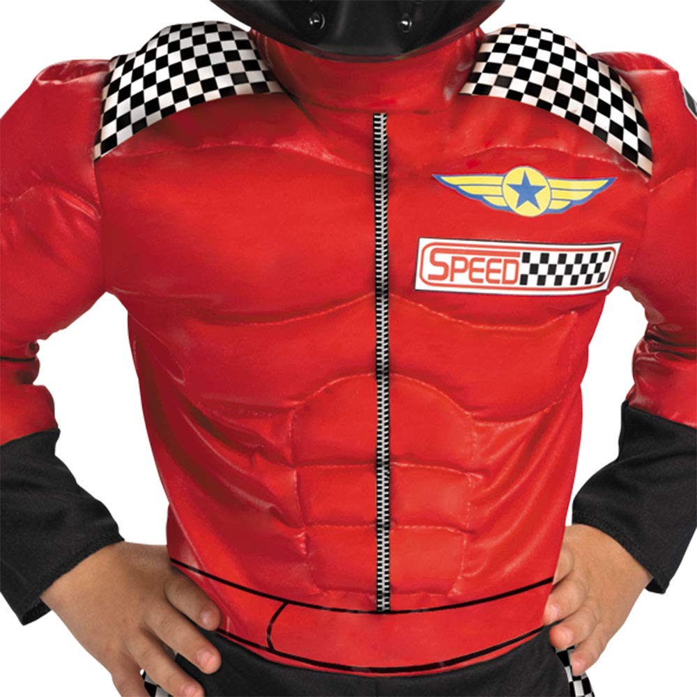 Turbo Racer Toddler Costume, 3T-4T